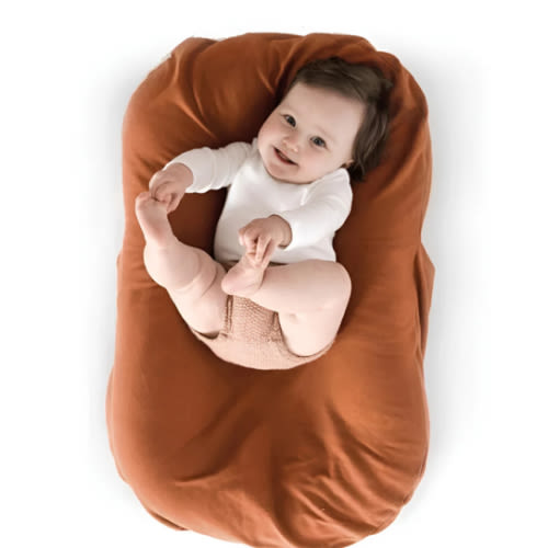 Chocolate - Ultra Soft Baby Lounger Nest Bed