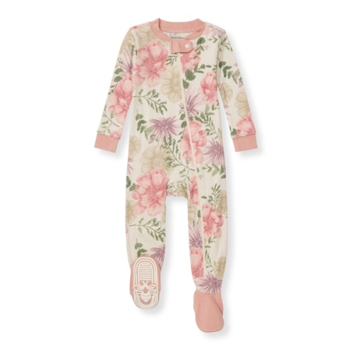 Mountain Floral Organic Cotton Pajamas - 12 Months
