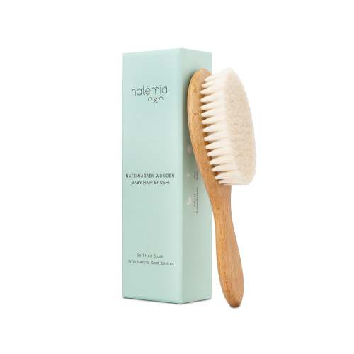 Natural Goat Hair Baby Brush