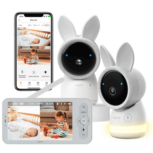 Arenti AInanny 2K UHD Video Baby Monitor with 5 Inch LCD Screen
