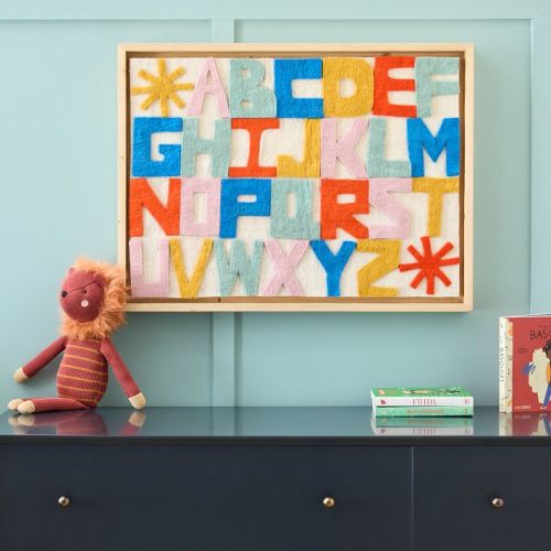 Misha & Puff Felt Wall Art