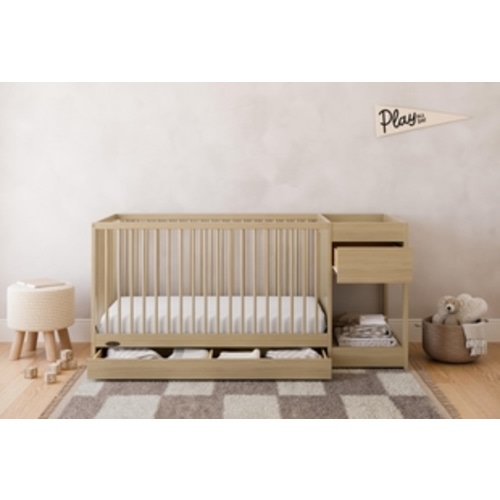 Graco Teddi 5-in-1 Convertible Crib and Changer with Storage Drawer
