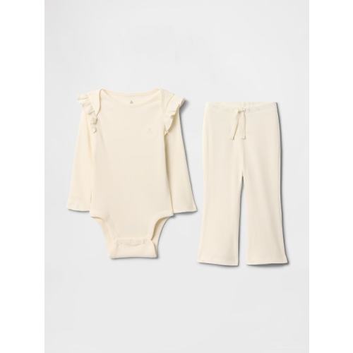 Baby Ribbed Two-Piece Outfit Set