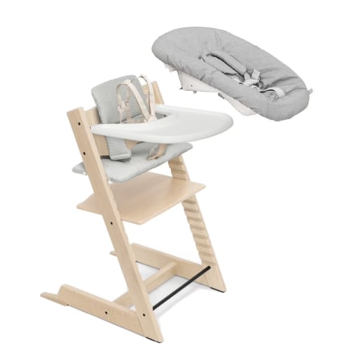 Stokke Tripp Trapp® High Chair² with Cushion, Tray & Newborn Set