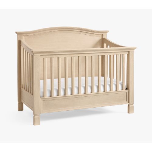 Pottery Barn Kids Larkin Camelback 4-in-1 Convertible Crib - Sandstone