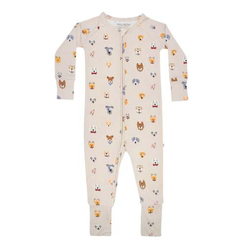 Dogs Cream Zip Romper
– Brave Little Ones