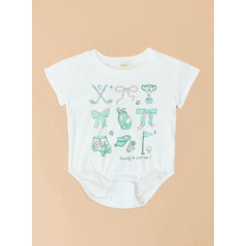 Ready to Par Tee Golf Bubble in Ivory | Tullabee