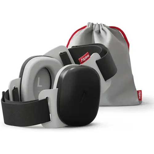 Alpine Muffy Baby - New & Improved Baby Ear Muffs Noise Protection for Babies and Toddlers - CE & ANSI Certified - Safe and Soothing Hearing Protection - Age 3-48 Months - Approved by Babies - Black
