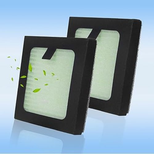 2 Pack Sterilizer Filter Replacement for Baby Brezza Sterilizer, HEPA Filter Replacement Compatible with Baby Brezza Bottle Dryer Advanced, Bottle Washer Pro