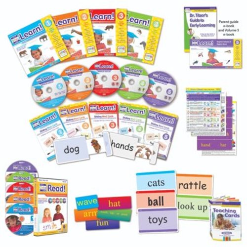 Your Baby Can Learn American English Deluxe Kit | Early Language Development Program | Interactive Books, DVDs, and Flashcards | Ages 3 Months and Up