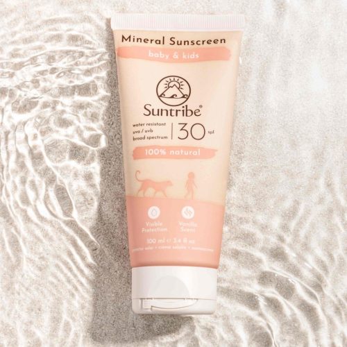 Baby & Kids Natural Mineral Sunscreen SPF 30 - Suntribe ®