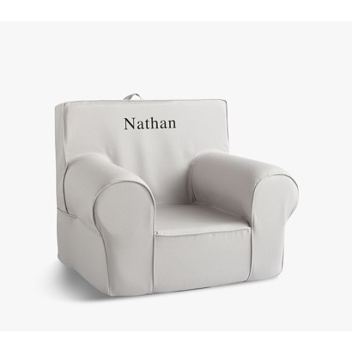 Kids Anywhere Chair®, Gray Twill | Pottery Barn Kids