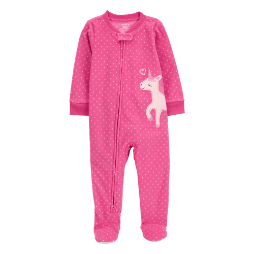 Baby 1-Piece Unicorn Fleece Footie Pajamas - Carter's | Carter's