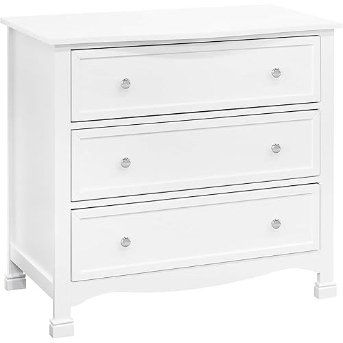 DaVinci Kalani 3-Drawer Dresser in White