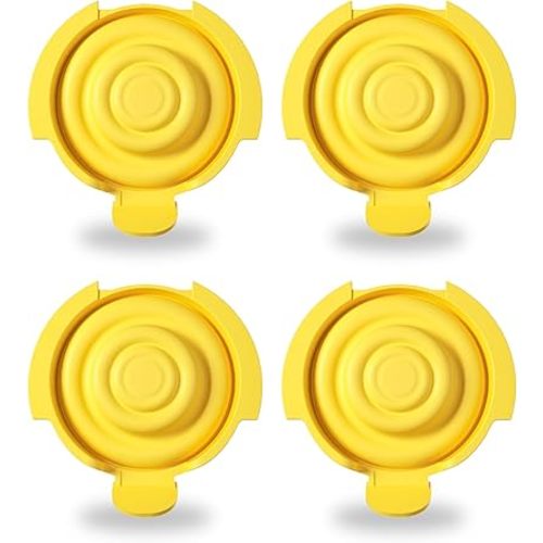 4pcs Silicone Membranes Compatible with Medela PersonalFit Flex connectors, Diaphragm Fit for Pump in Style MaxFlow, Swing Maxi and Freestyle Breast Pumps