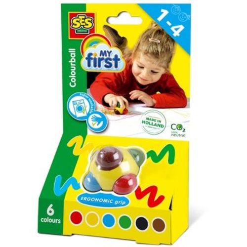 Ses Creative: My First Colorball - Drawing & Coloring Art Toy, Ages 1+