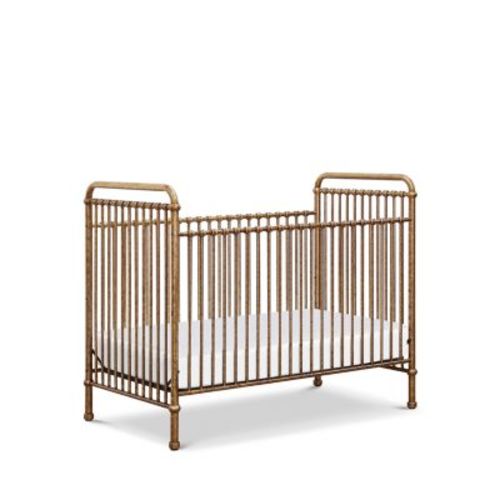Abigail 3-in-1 Convertible Crib in Vintage Gold Tone