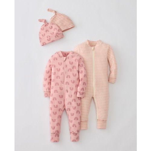 4-Piece Baby Gift Set in HannaSoft™ ($108 value) | Hanna Andersson