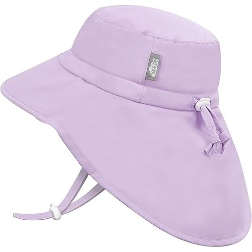 JAN & JUL Summer Adventure Wide Brim 50+ UPF Quick-Dry Sun-Hats for Kids