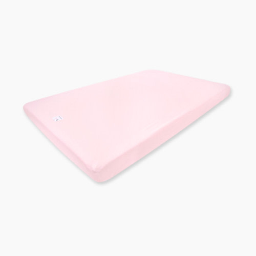 Burt's Bees Baby Fitted Mini Crib Sheet For Portable Play Yards, Pack 'N Plays, And Mini Cribs - Blossom