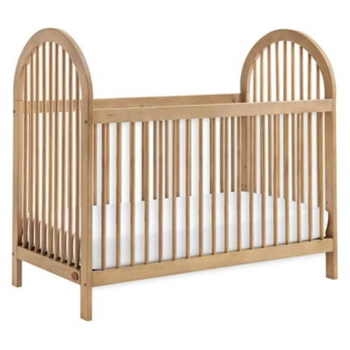 Soho Baby Everlee 3-in-1 Island Crib, Honey Wood