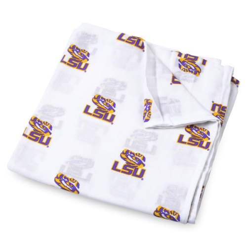 Louisiana State University Swaddle Blanket – Three Little Anchors