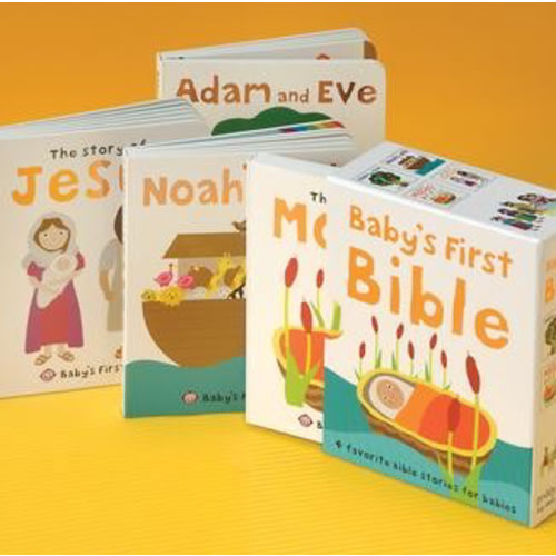 Baby's First Bible Boxed Set - (Bible Stories) by Roger Priddy