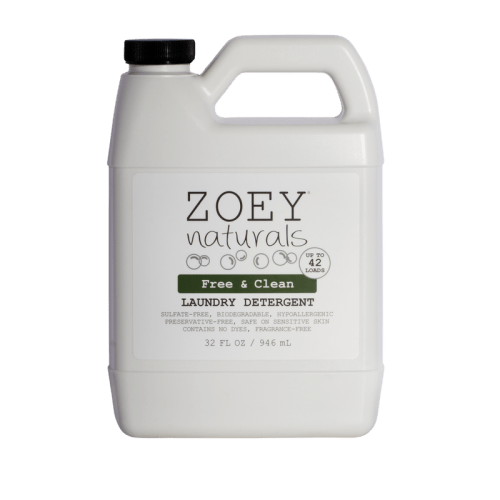 Zoey Naturals Free & Clean Laundry Detergent