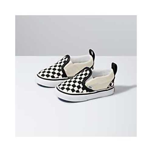 Toddler Checkerboard Slip-On V Shoe