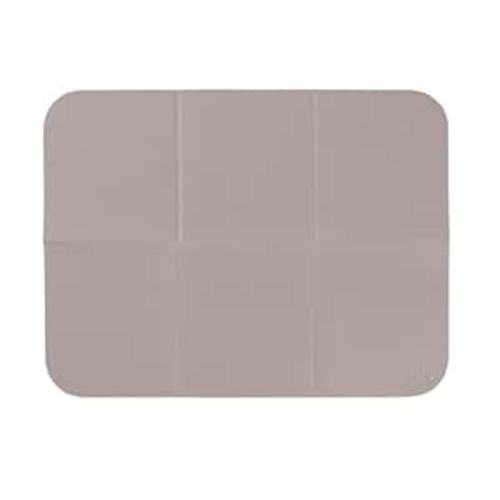 Ubbi On-The-Go Diaper Changing Baby Mat, Soft and Comfortable Diaper Bag Accessory Must Have for Newborns, Easy to Clean, Portable Folding Pad, Baby Traveling Accessories, Taupe - Taupe Changing Mat