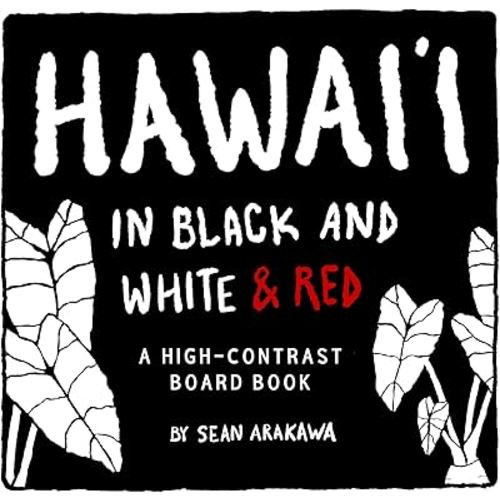 Hawai'i in Black and White & Red
