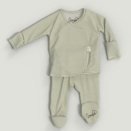 Footie - Mint Twist, 0-3 M