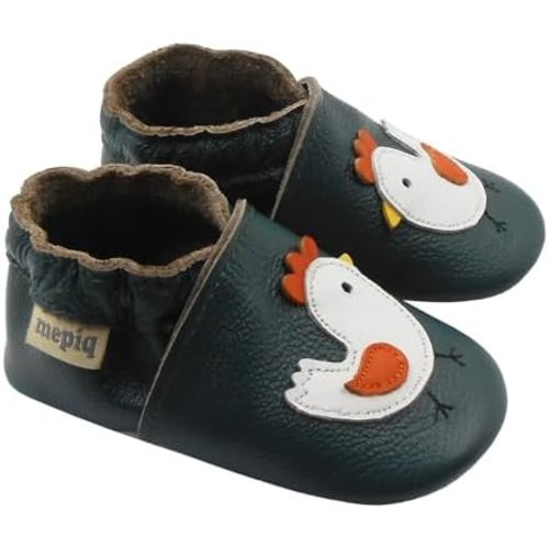 Crib shoes baby moccasins for boys girls toddler soft leather baby walking shoes slippers