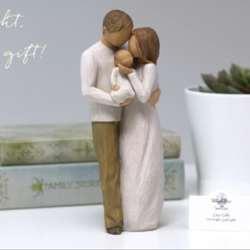 Willow Tree Our Gift, sculpted hand-painted figure