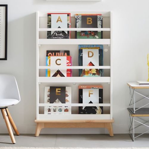 Mid-Century Bookrack (30") - Acorn