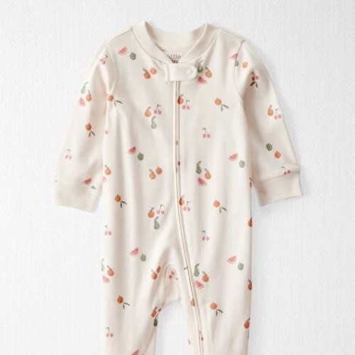 Baby Organic Cotton Fruit-Print Sleep & Play Pajamas - Little Planet | Carter's