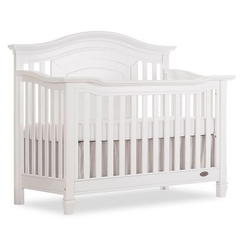 evolur™ Fairbanks 5-in-1 Convertible Crib in Winter White