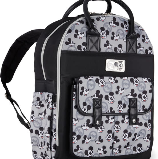 Disney Cudlie Backpack Diaper Bag for Moms | Large Spacious Travel Diaper Backpack for Baby Boy and Girl | 16-Inches Height Multi-Functional Baby Bag with Cute Patterns