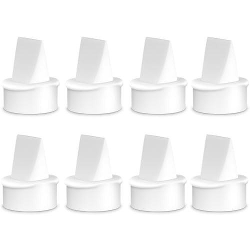 8Pcs Duckbill Valves Compatible with Lansinoh Signature Pro/Smartpump 3.0/Smartpump 2.0, for Lansinoh Breast Pumps Replacement Duckbill Valves, Lansinoh Duckbill Valve Parts