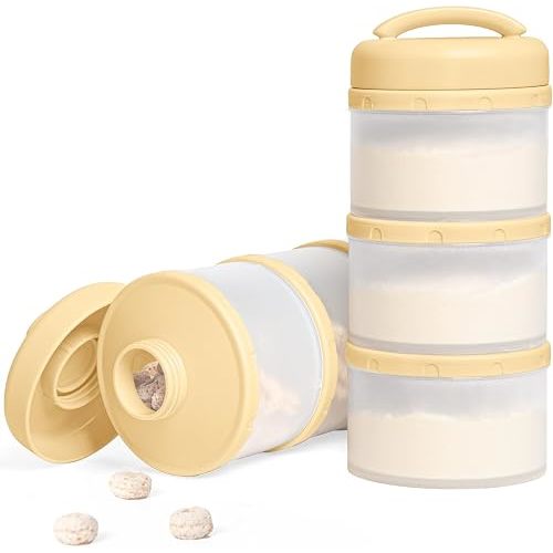 Termichy Milk Powder Formula Dispenser (Yellow)