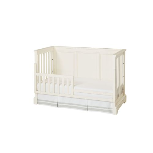 Hanley 56" Wide Island Crib, Chalk