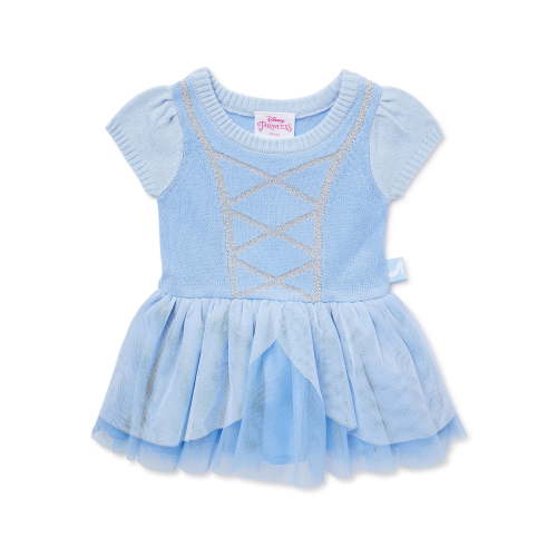 Disney Baby Girl Cinderella Cosplay Dress, Sizes 0/3 Months-6/9 Months