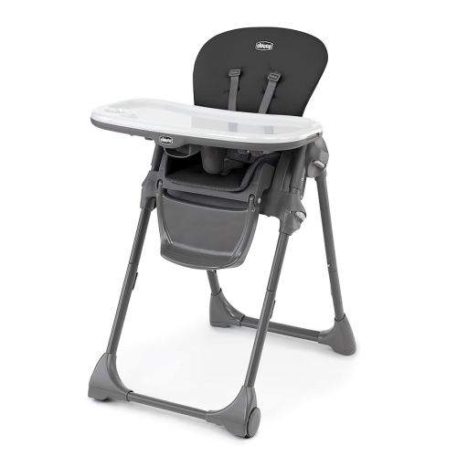 Chicco Polly High Chair - Black | Black