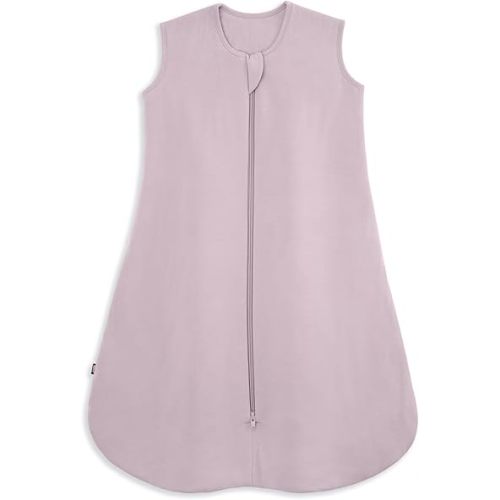 HALO Sleepsack Supersoft Wearable Blanket, Viscose Made from Bamboo, Sleeping Bag for Babies, 1.5 TOG, 0-6 Months, Small, Mauve