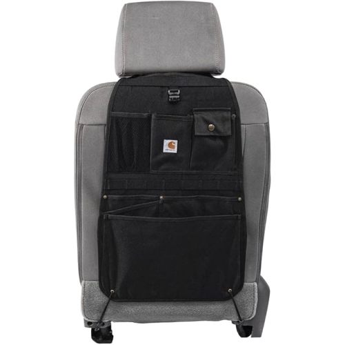 Carhartt Universal Nylon Duck Seat Back Organizer, Black
