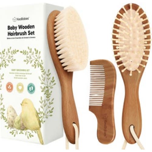 Baby Hair Brush and Comb Set