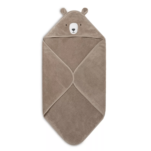 Micro Cotton Bear Hooded Bath Towel - Baby