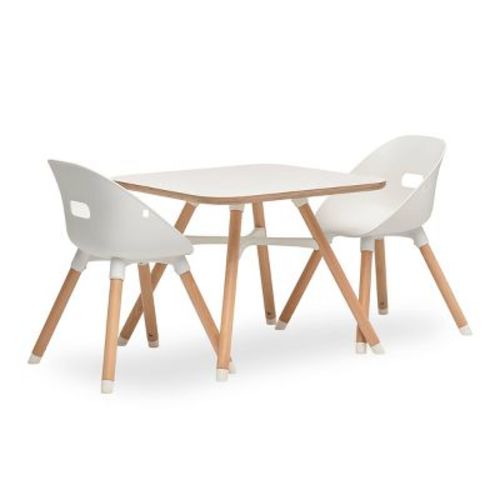 Lalo 3pc Table and Chairs Set - Coconut