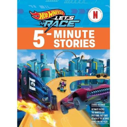 Hot Wheels Let's Race: 5-Minute Stories - (Hot Wheels: Let's Race) by Eric Geron & Mattel (Hardcover)