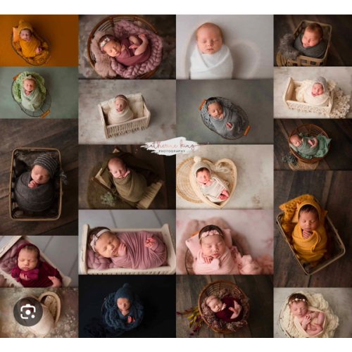 Newborn photo session